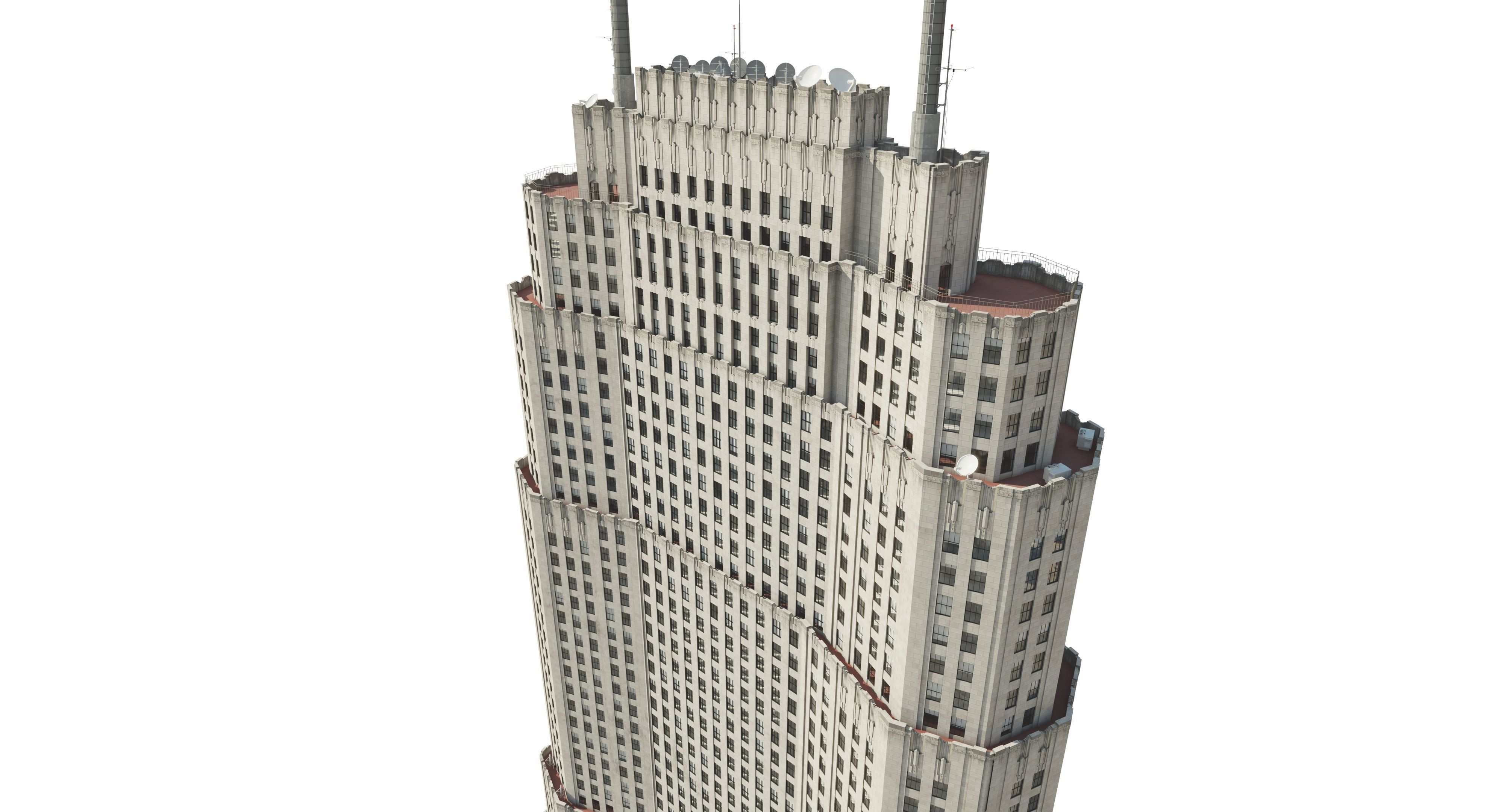 Skyscraper Metropolitan Life North NY -COMPLETED 3D model_7