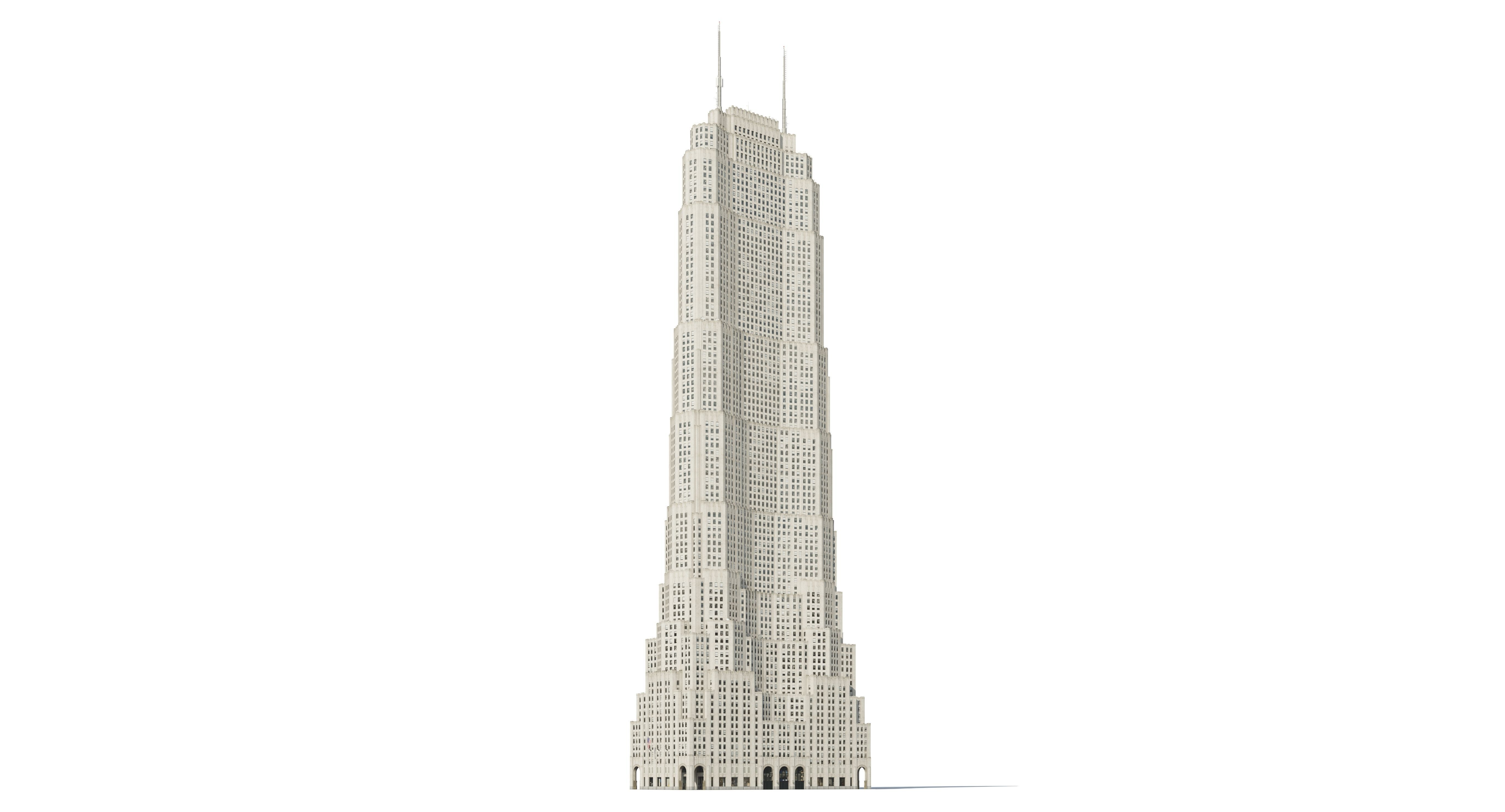 Skyscraper Metropolitan Life North NY -COMPLETED 3D model_11