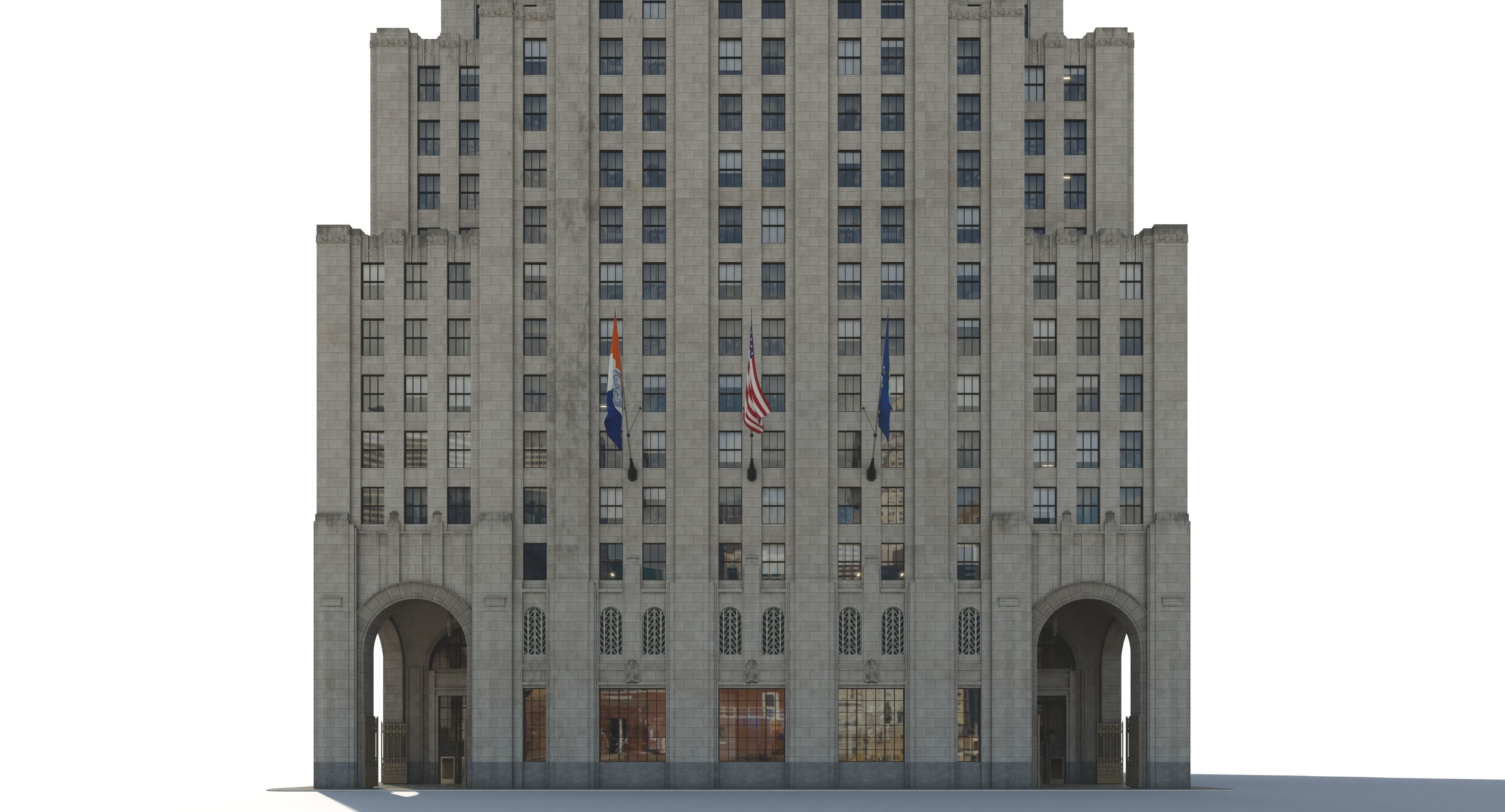 Skyscraper Metropolitan Life North NY -COMPLETED 3D model_17