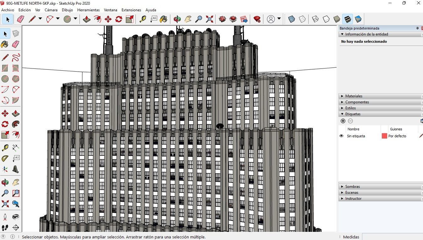 Skyscraper Metropolitan Life North NY -COMPLETED 3D model_24