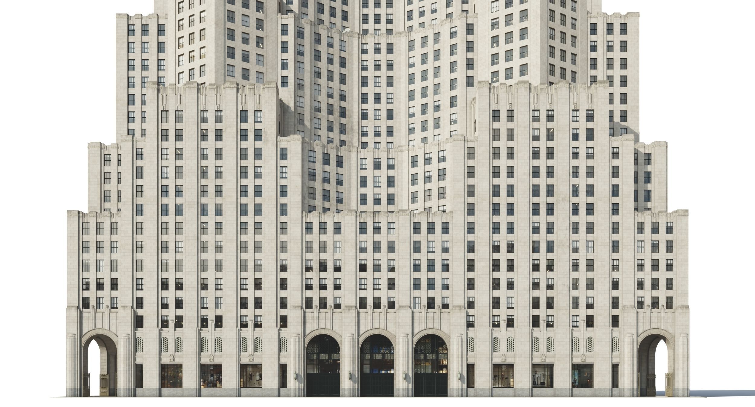 Skyscraper Metropolitan Life North NY -COMPLETED 3D model_16