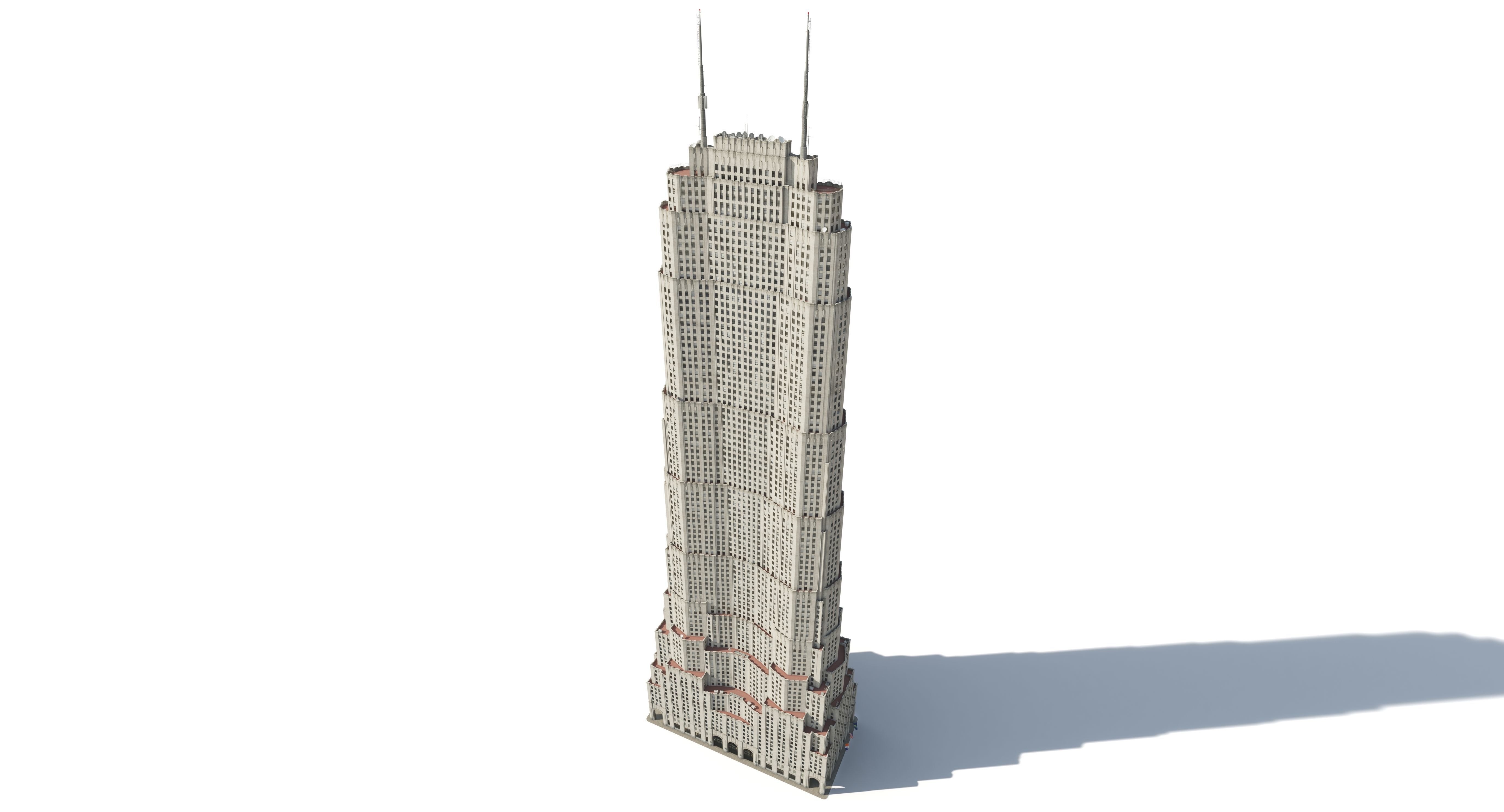 Skyscraper Metropolitan Life North NY -COMPLETED 3D model_3