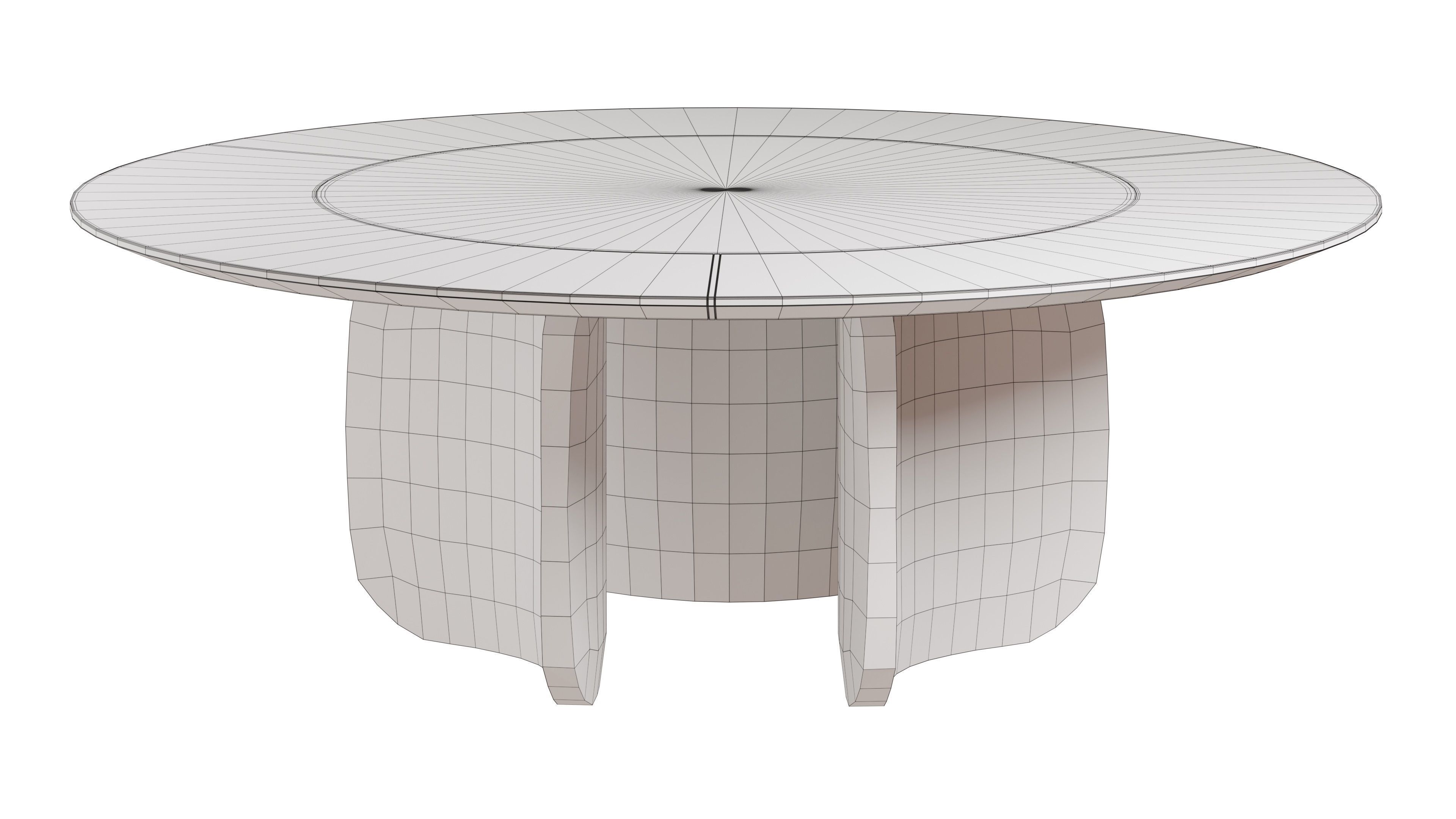 Mellow St Table By Bonaldo 3D model_3