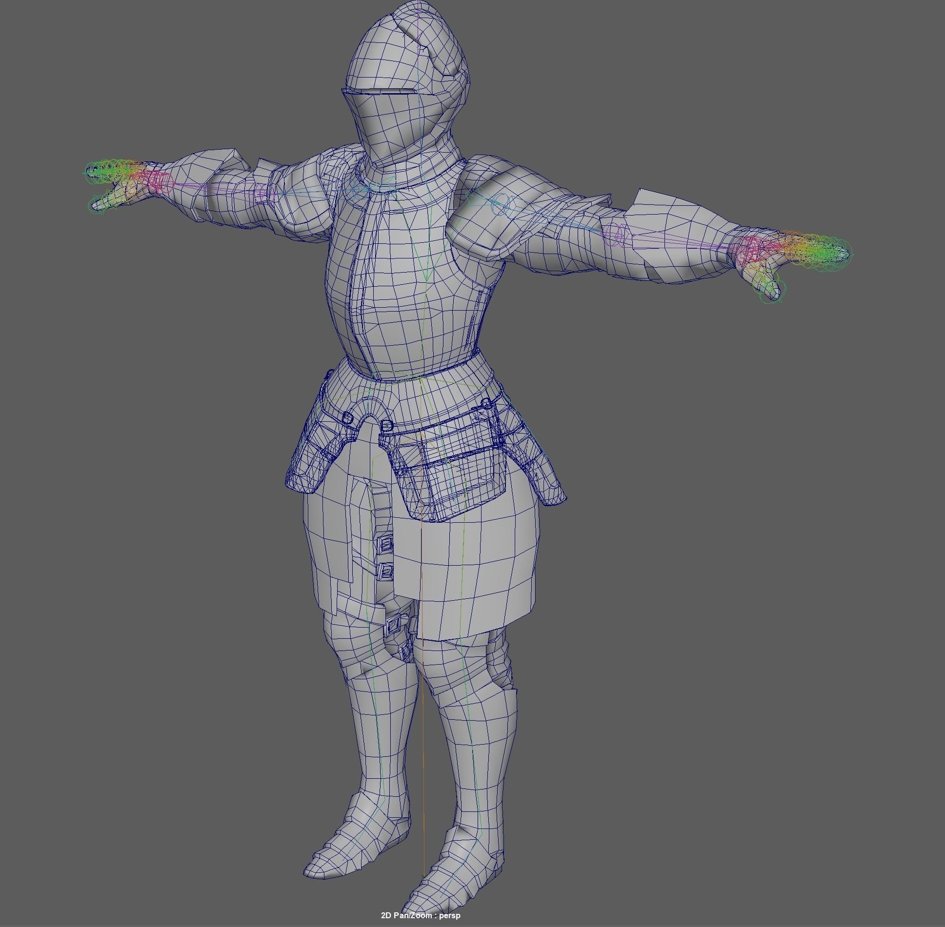 Templar Knight  3D model_16