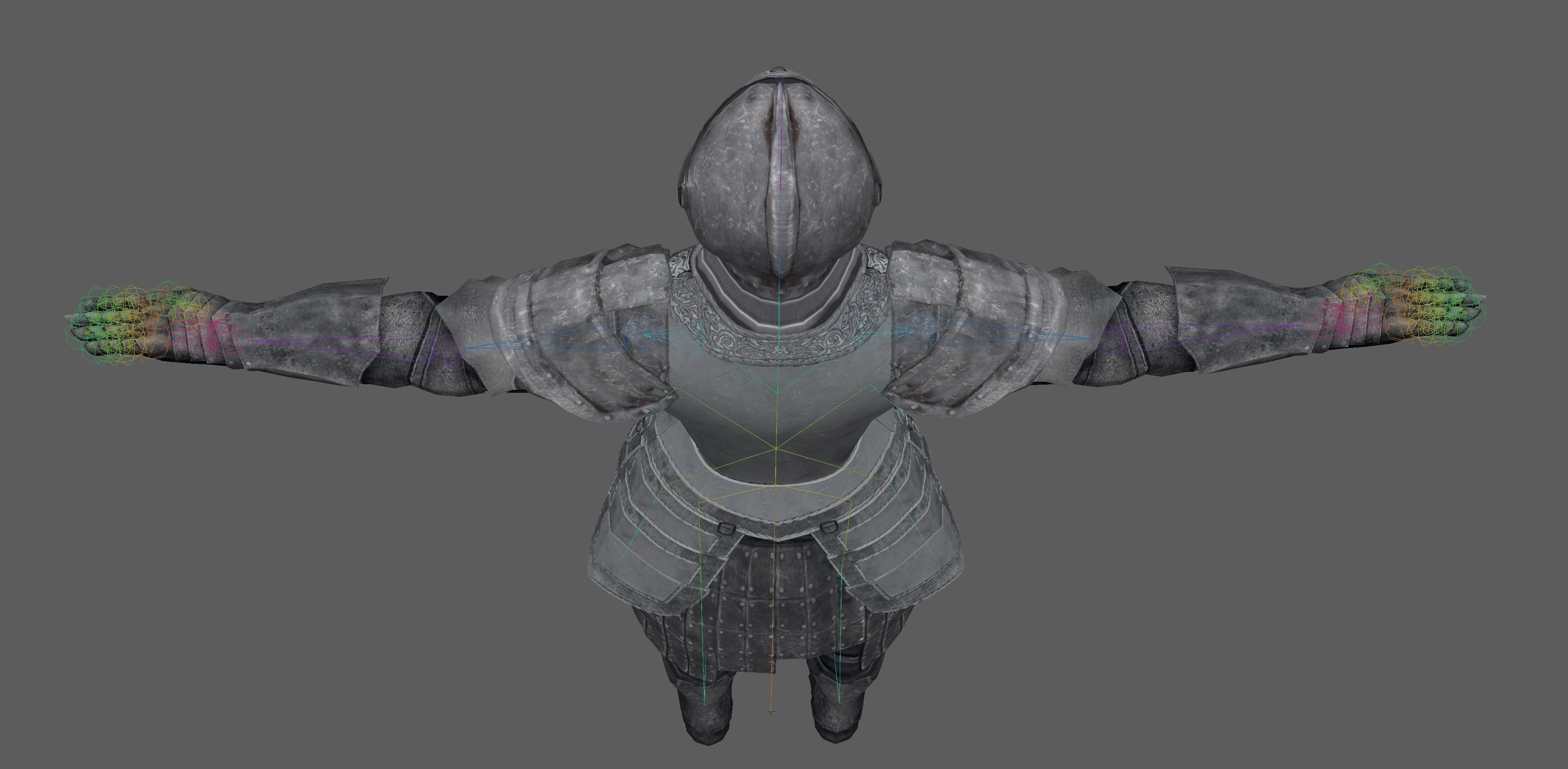 Templar Knight  3D model_14