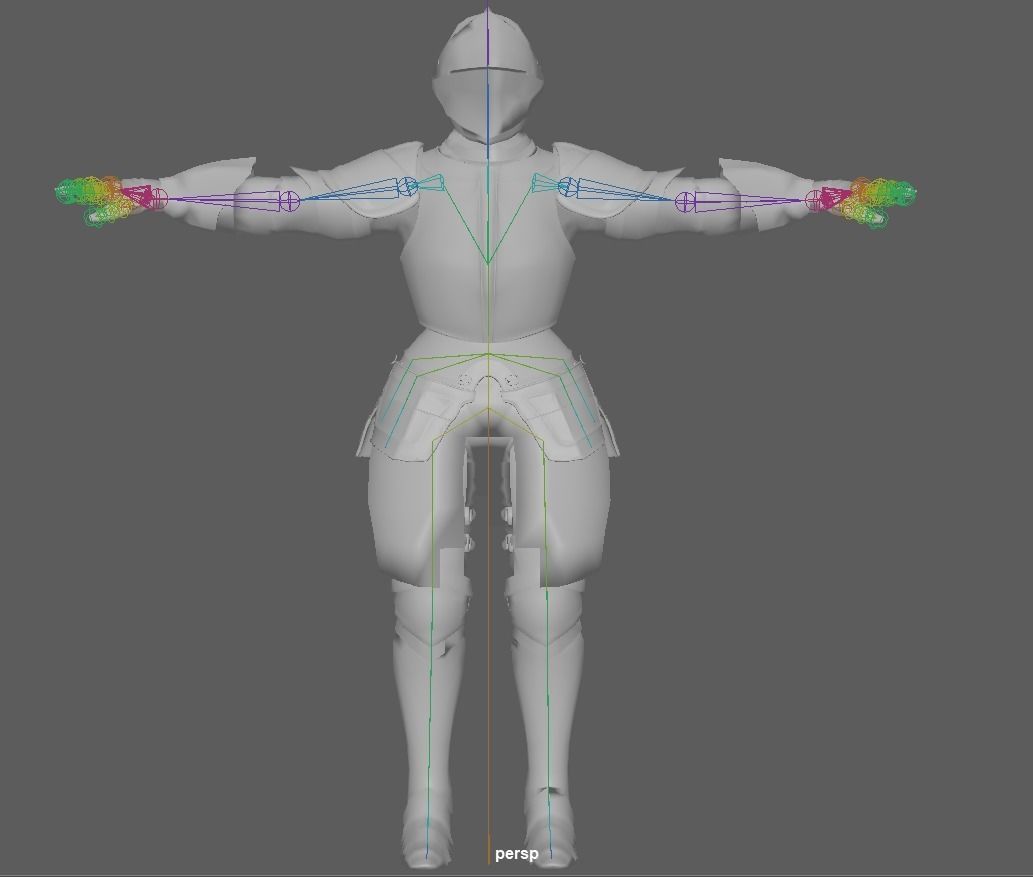 Templar Knight  3D model_22