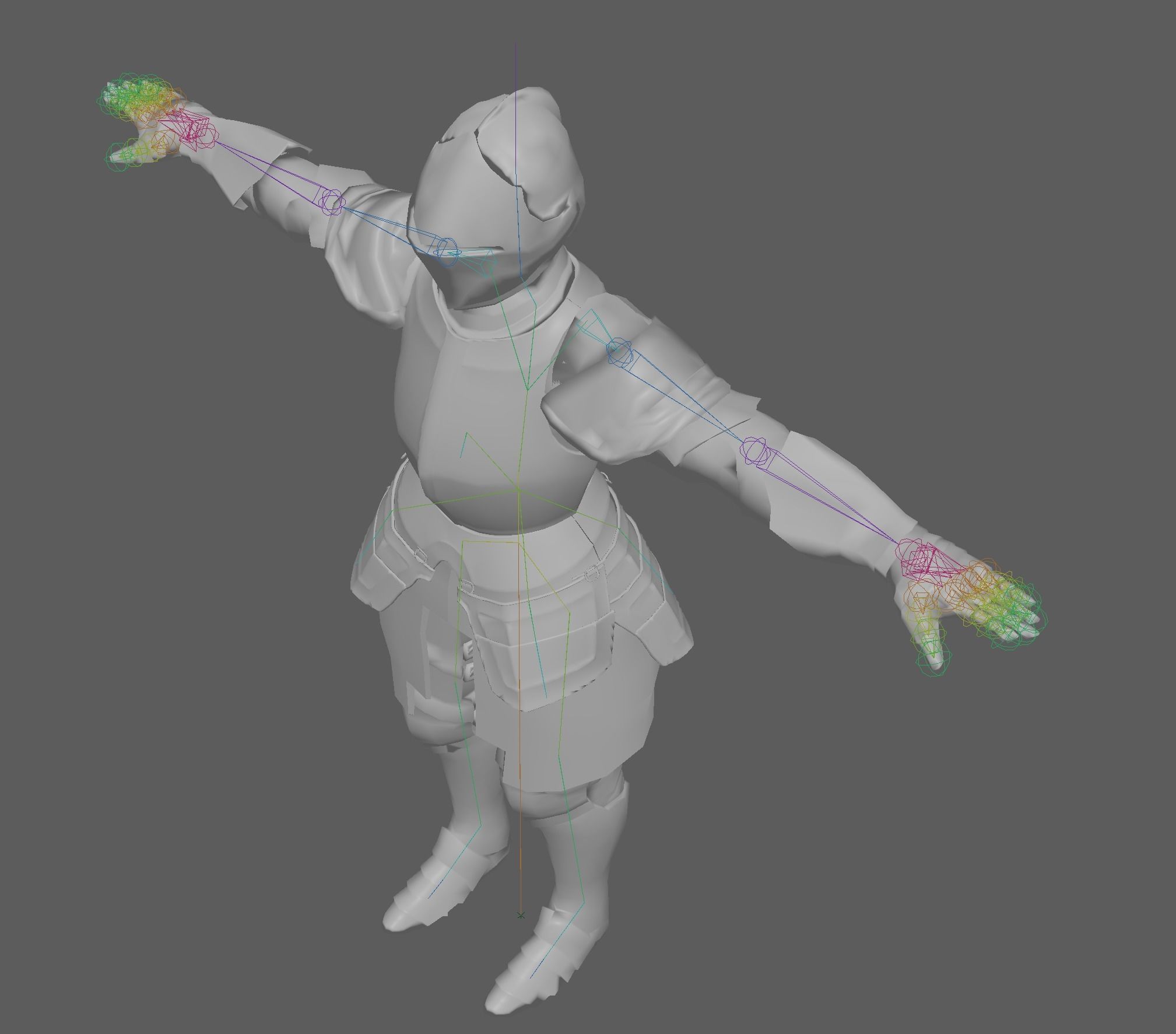 Templar Knight  3D model_13