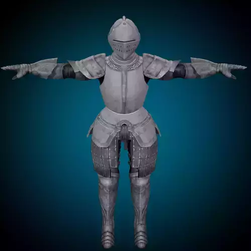 Templar Knight  3D model