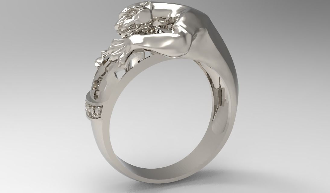 panthera attak ring 3D print model_8