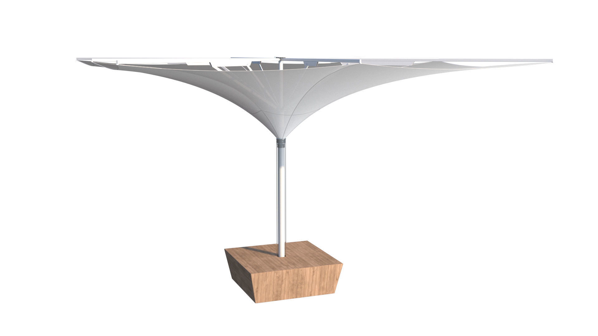 Parasol 3D model_2