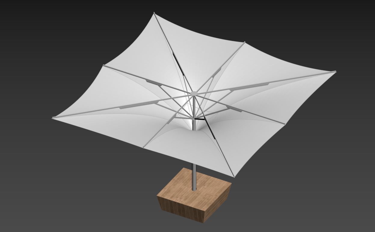 Parasol 3D model_17