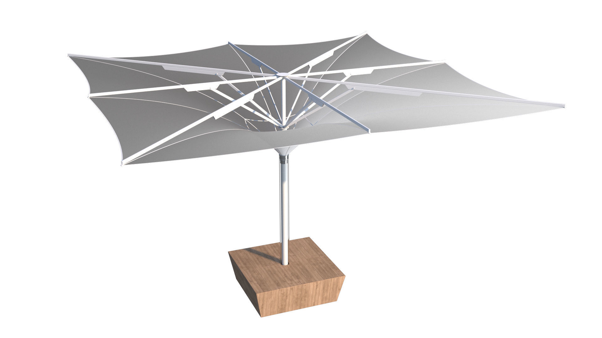 Parasol 3D model_1