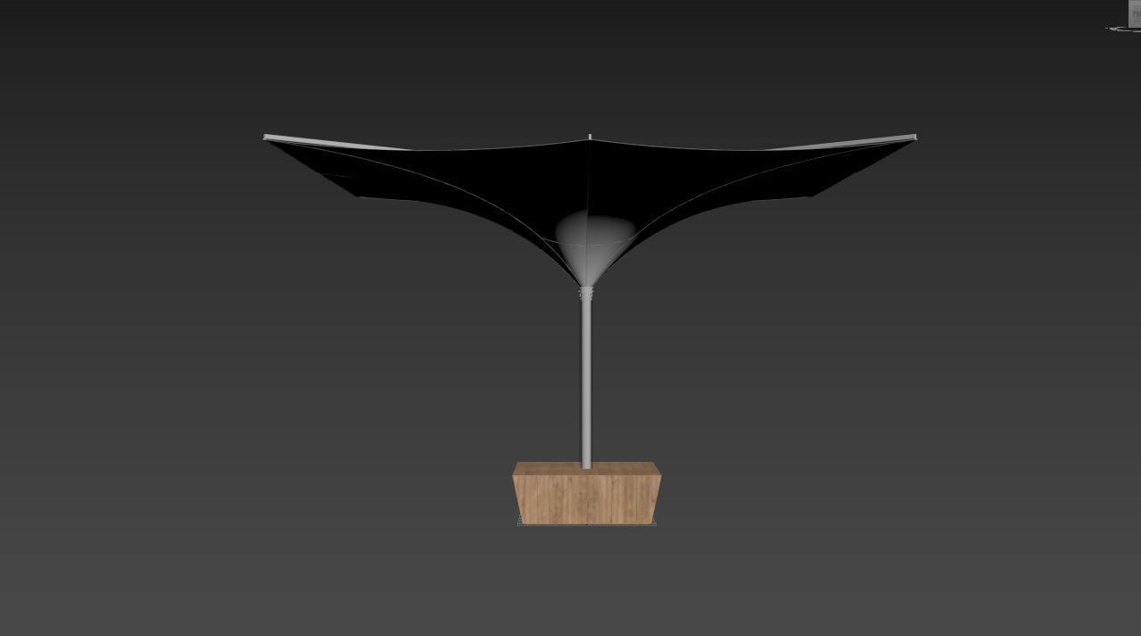 Parasol 3D model_5