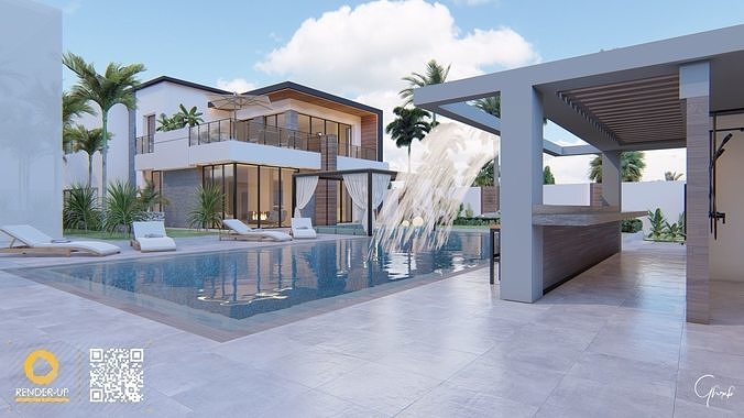 VILLA TULLUS 3D model