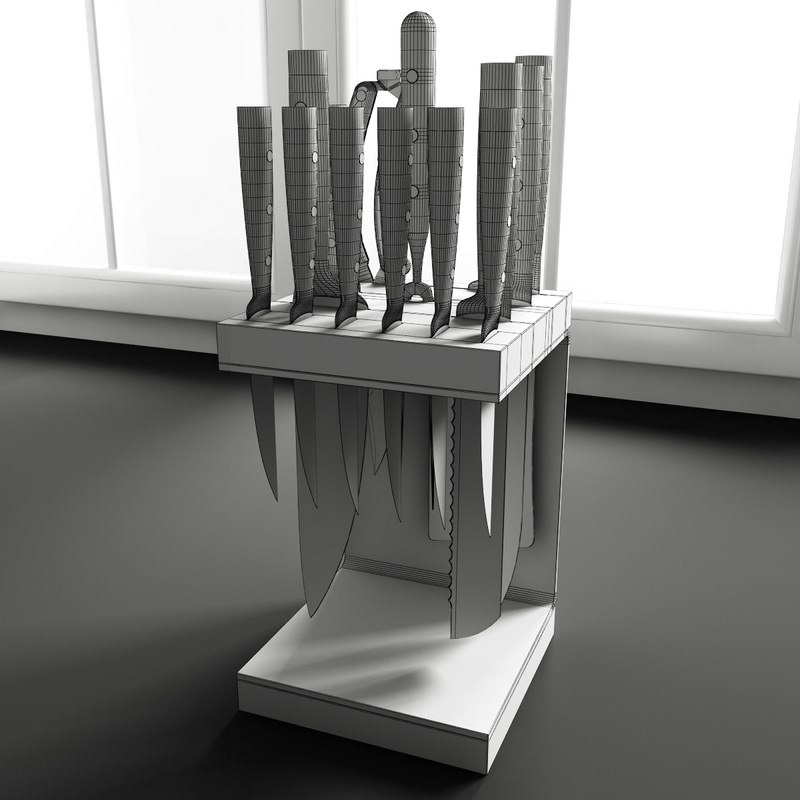 knife storage 3D model_1