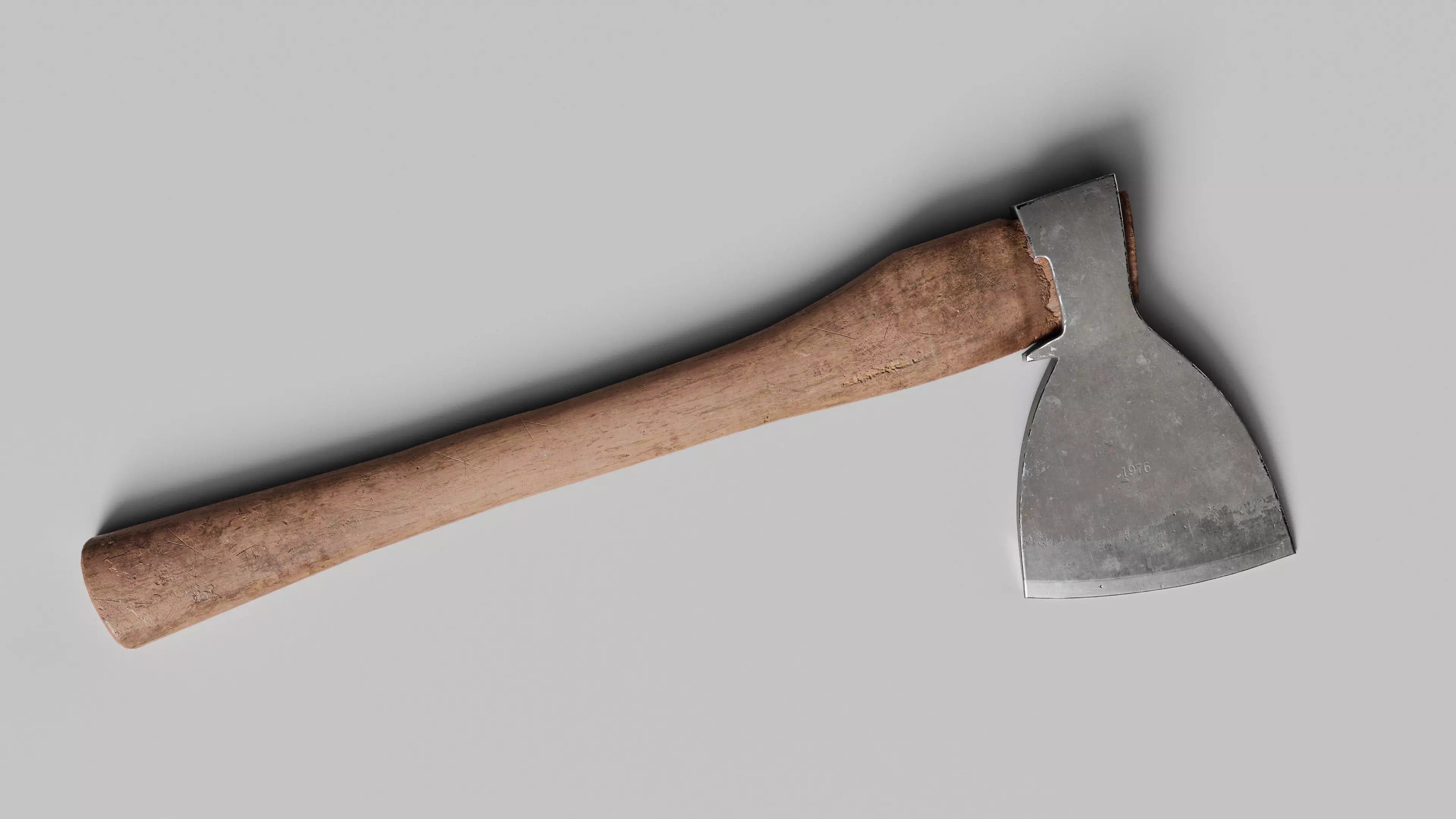 Game Ready Axe Low-poly 3D model realism 3D model