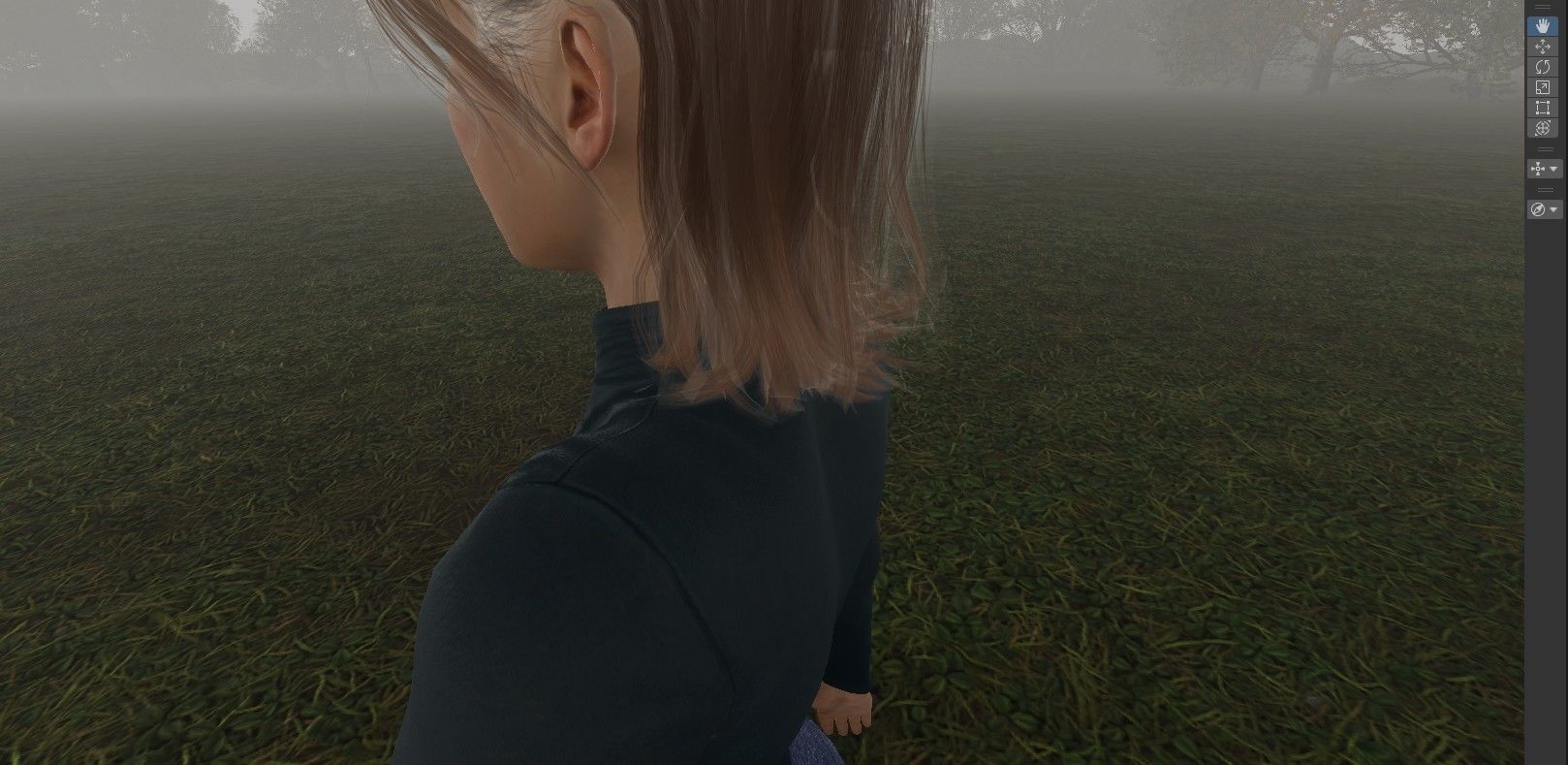 Realistic 3D Model of a Woman 3D model_1