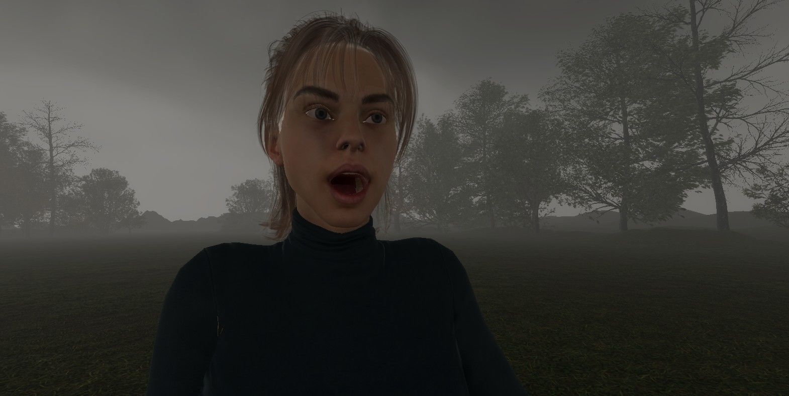 Realistic 3D Model of a Woman 3D model_2