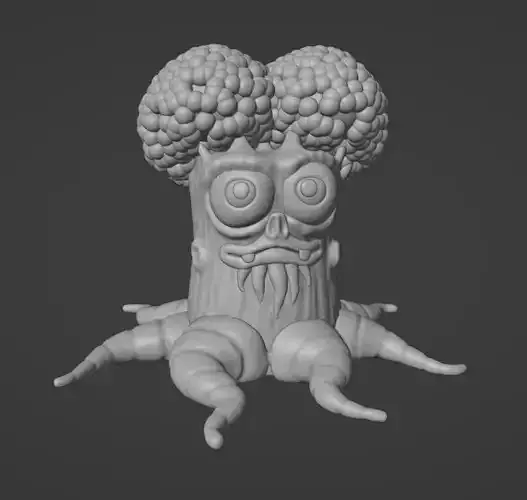 Oaktopus 3D print model