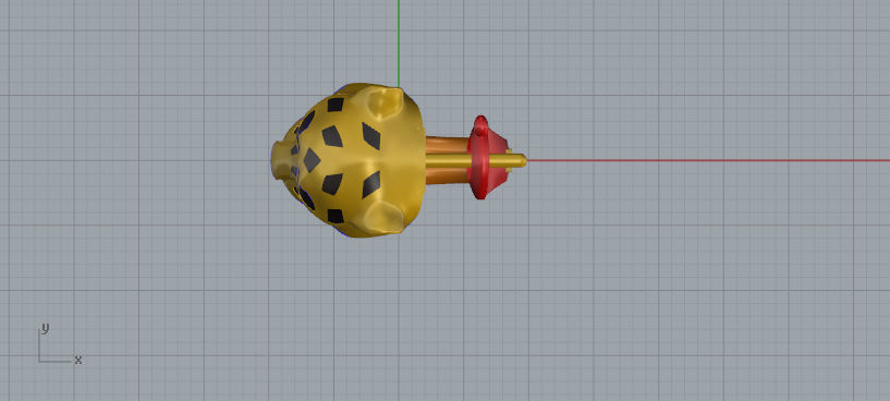 Panther Earrings 3d print model C45 3D print model_16