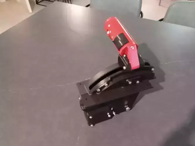 Mirage F1 Throttle assembly for simulation  3D print model