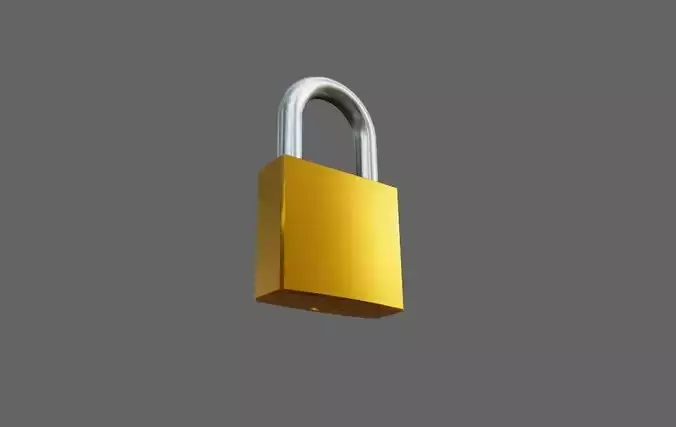 Golden Padlock - Cadeado