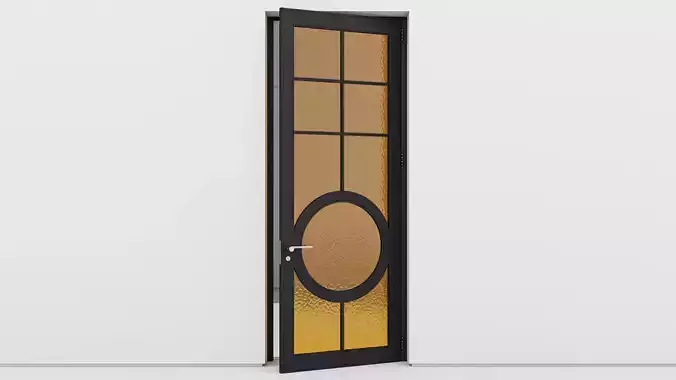 Aluminium door 350 3D model