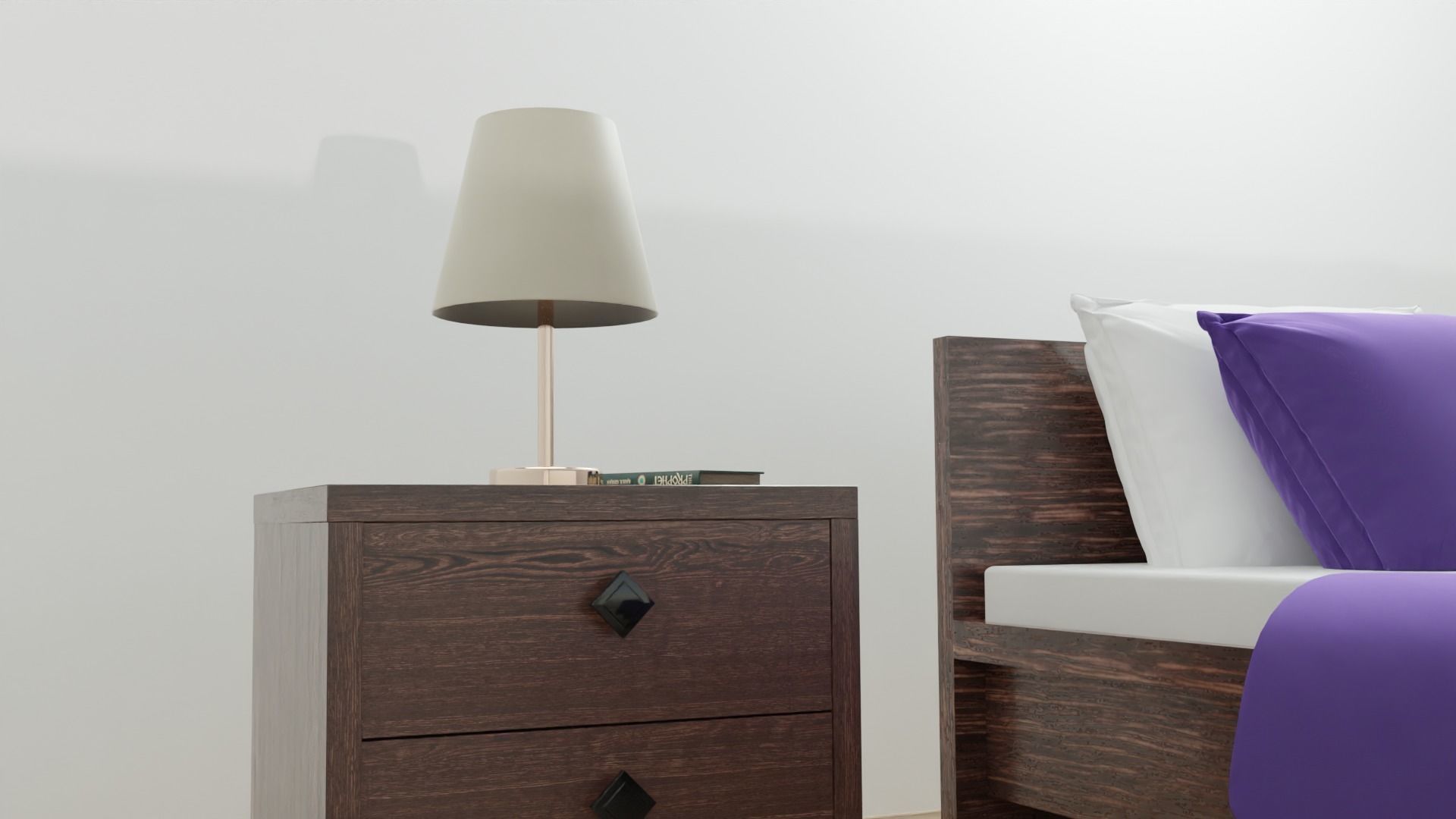 Nightstand 3D model_8