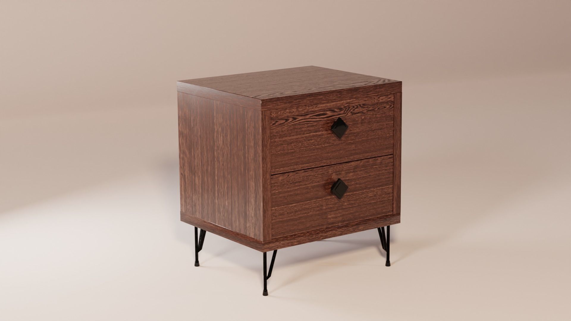 Nightstand 3D model_2
