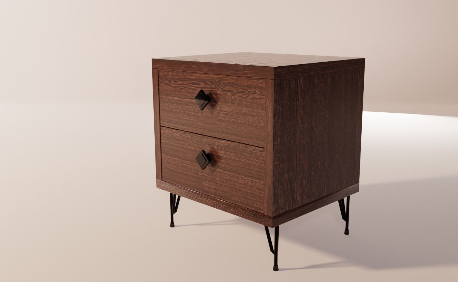 Nightstand 3D model_1