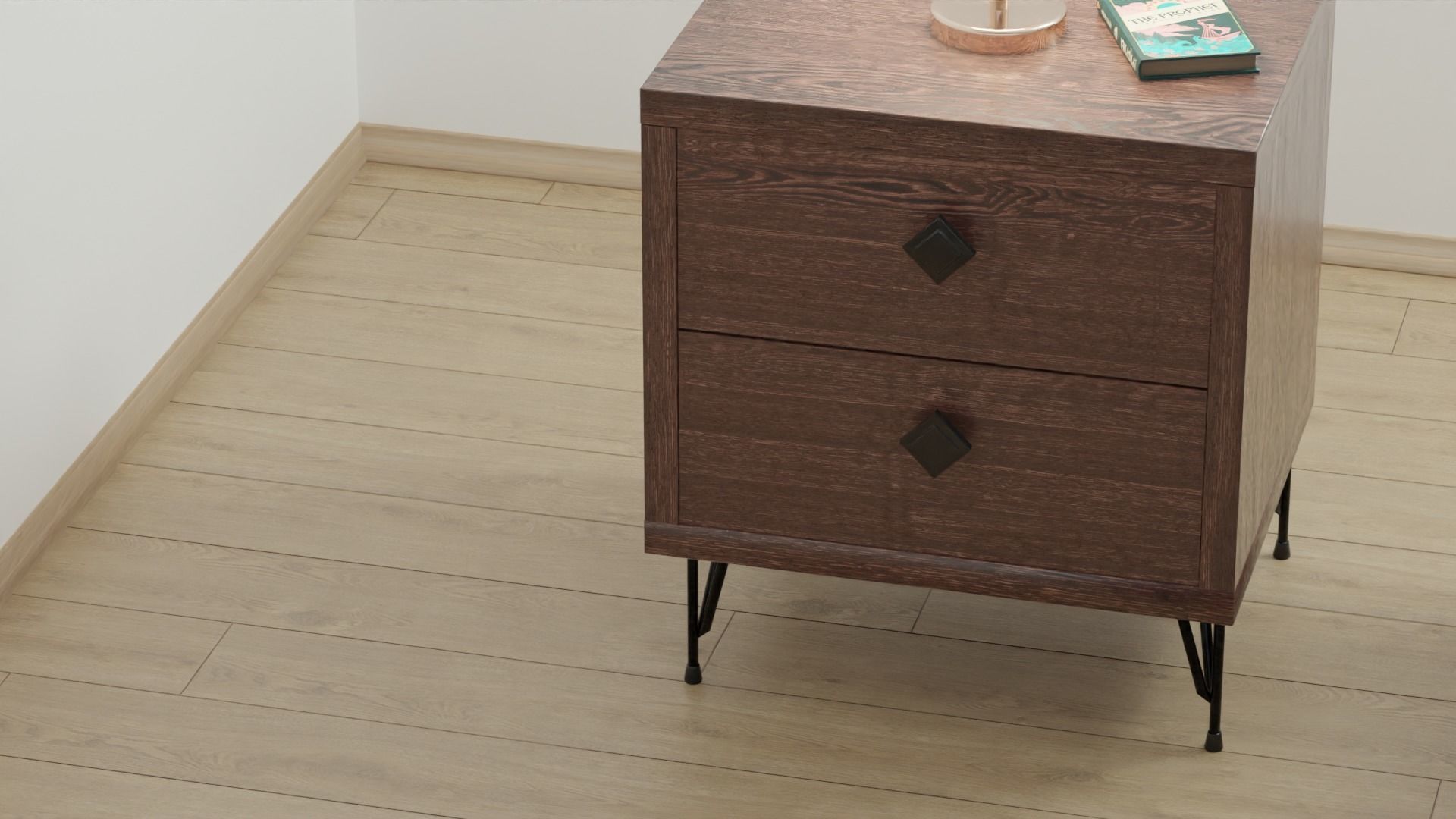 Nightstand 3D model_5