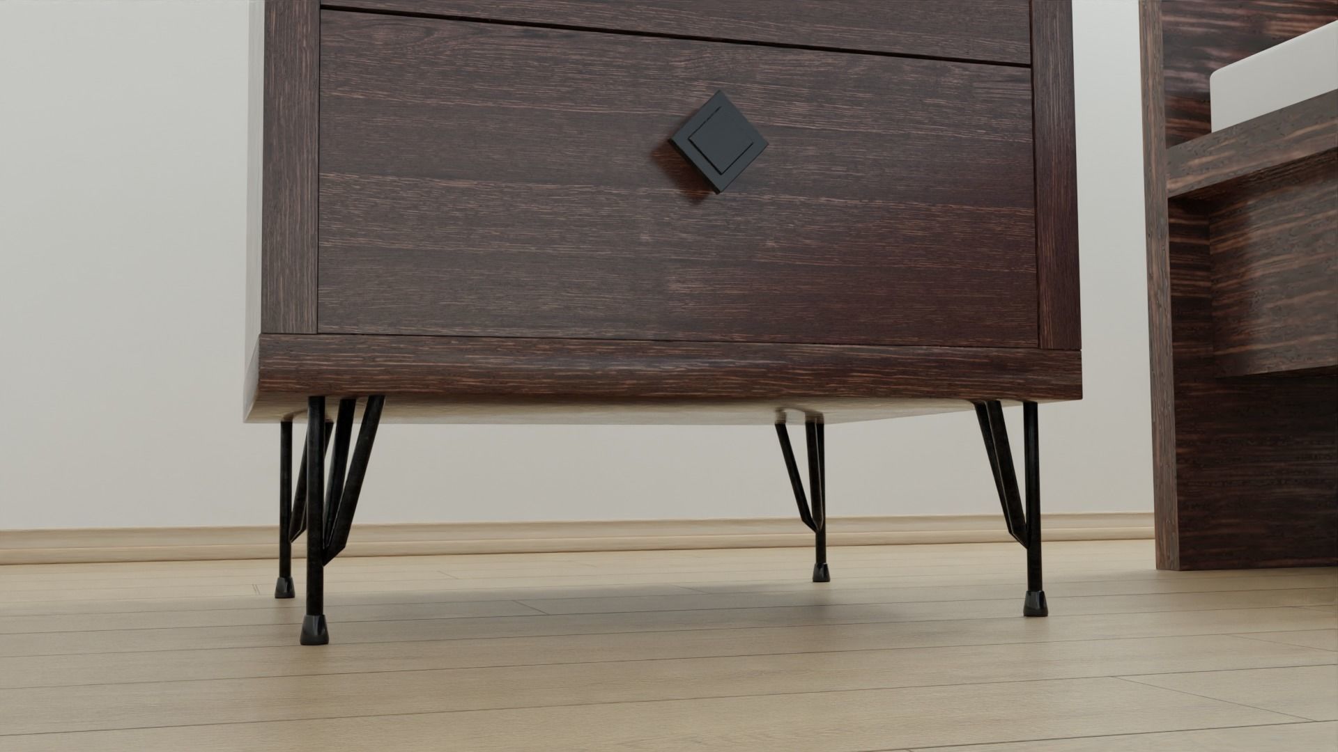 Nightstand 3D model_6