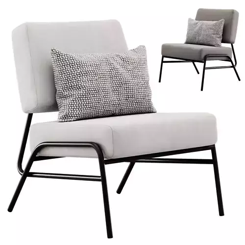 Wire Frame Slipper Chair by West Elm