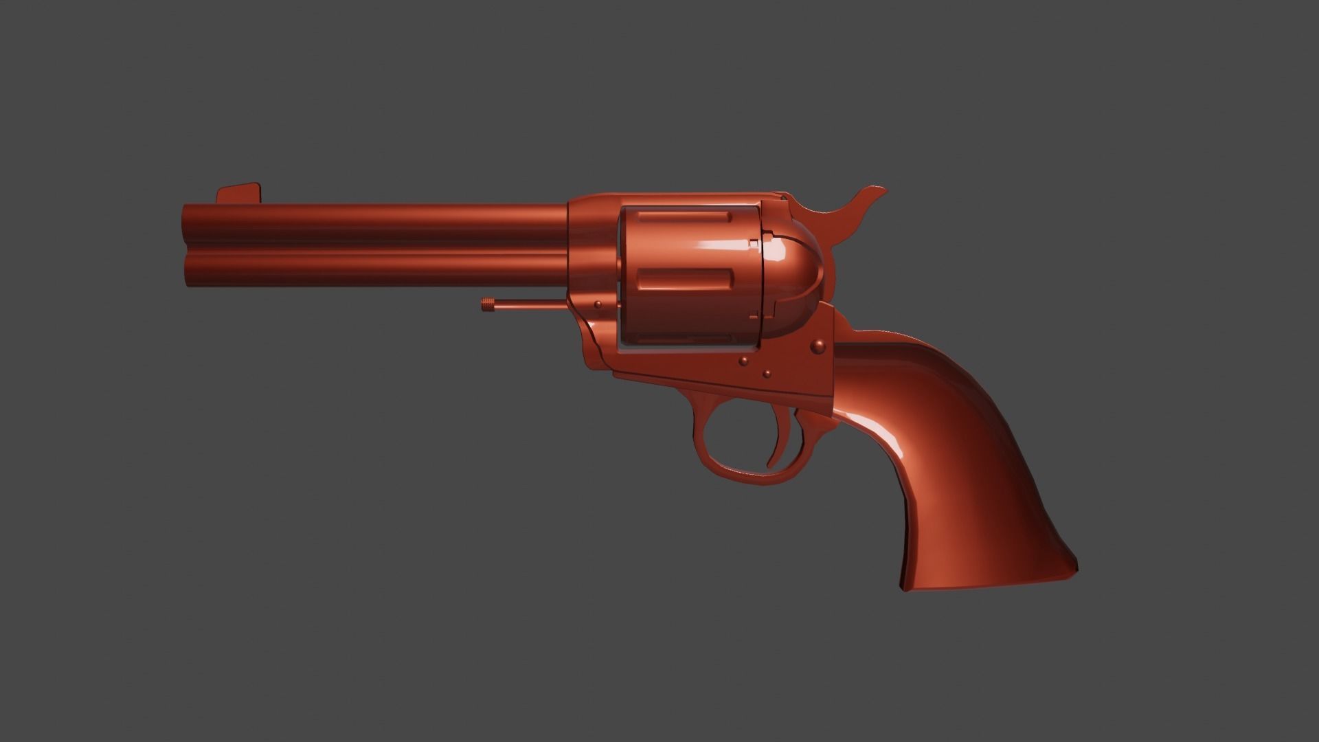 Remington Model 1890 Low-poly 3D model_15