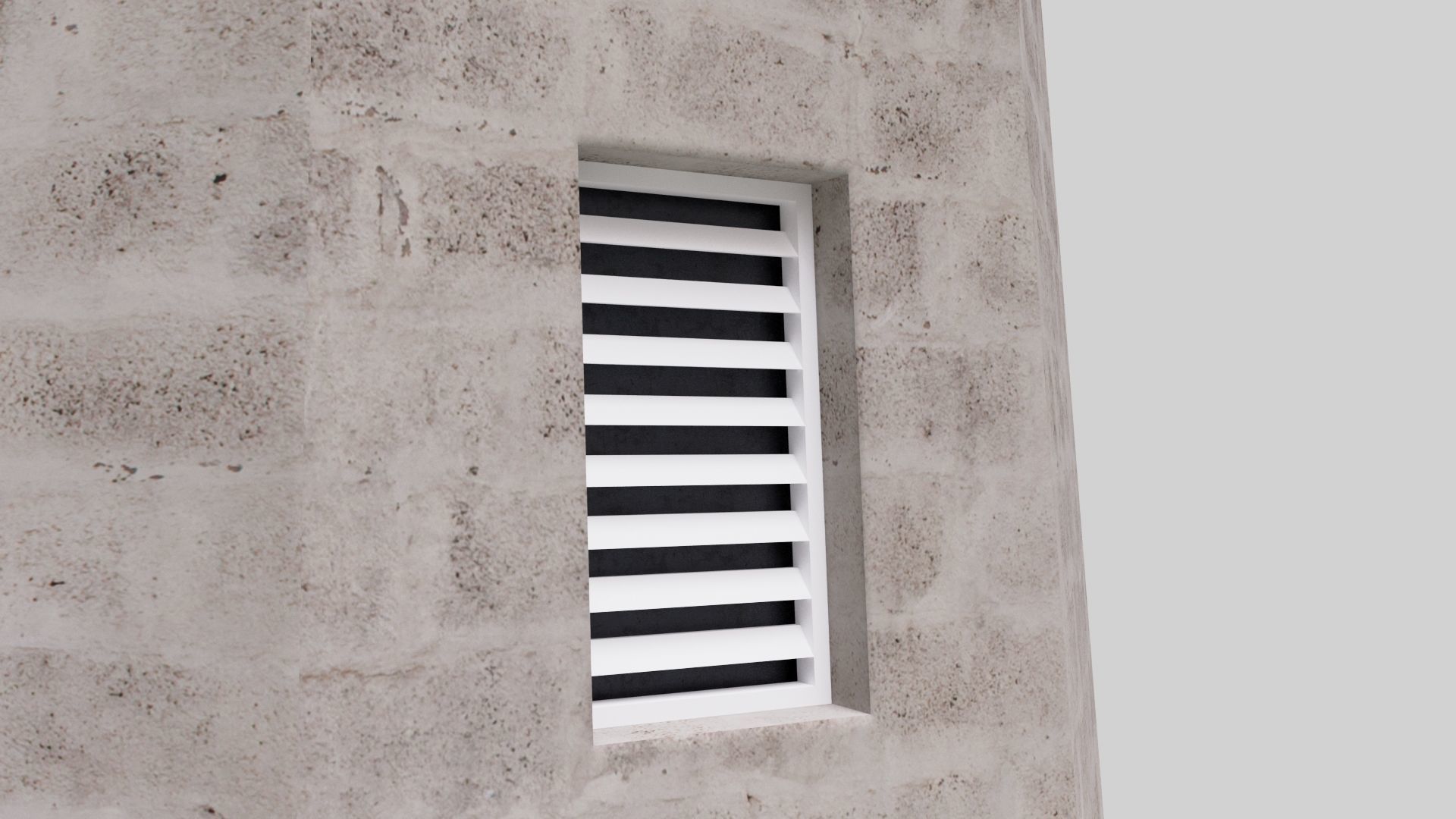 Five Mile Point Lighthouse Low-poly 3D model_8