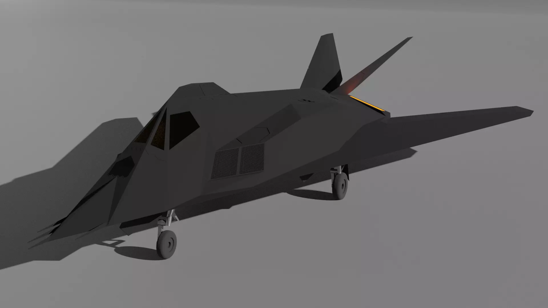 F-117A 3D model