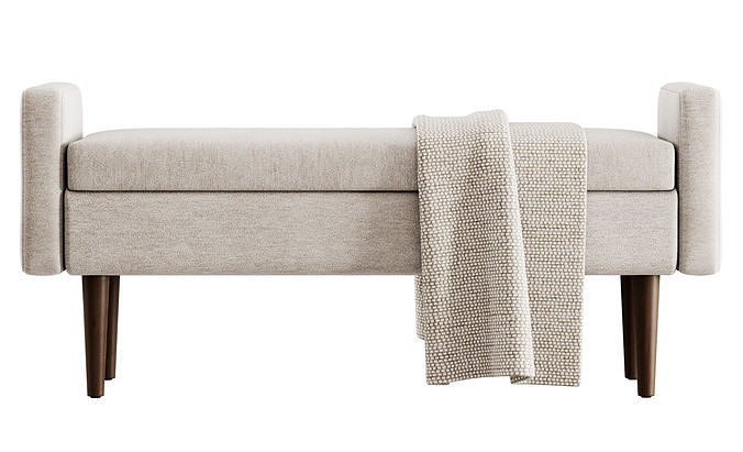 Bench Mosier by Hashtag Home 3D model 6
