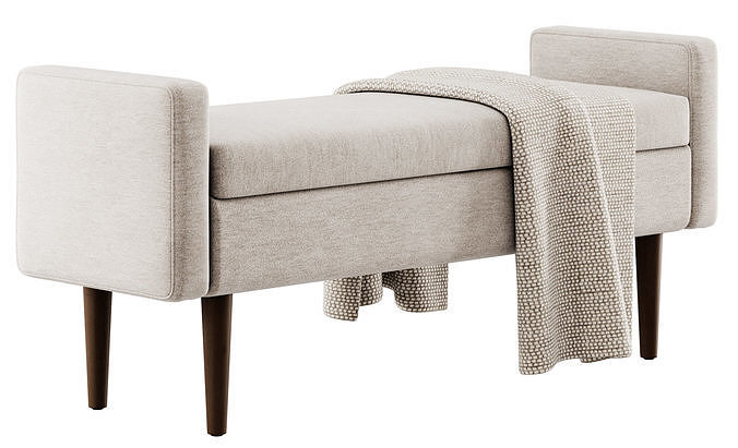 Bench Mosier by Hashtag Home 3D model 5