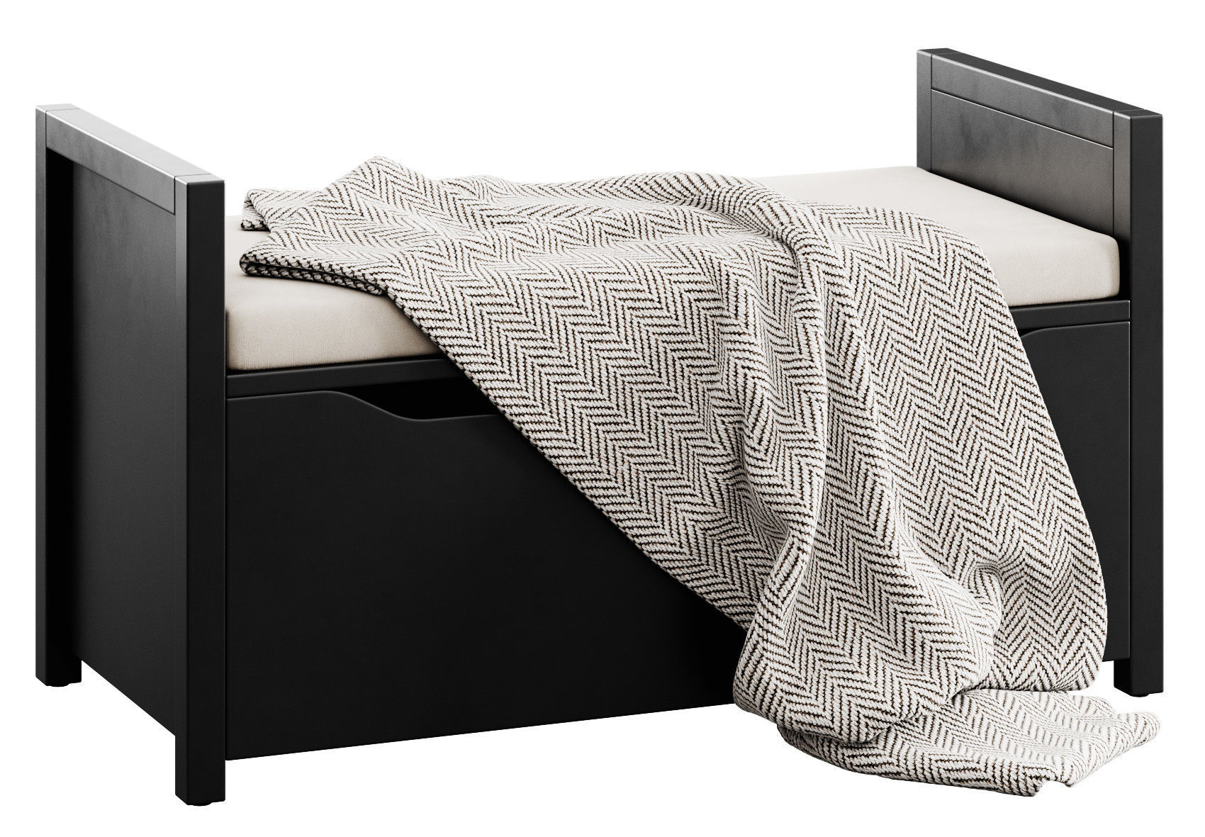 Shoe storage bench by Giantex 3D model_6