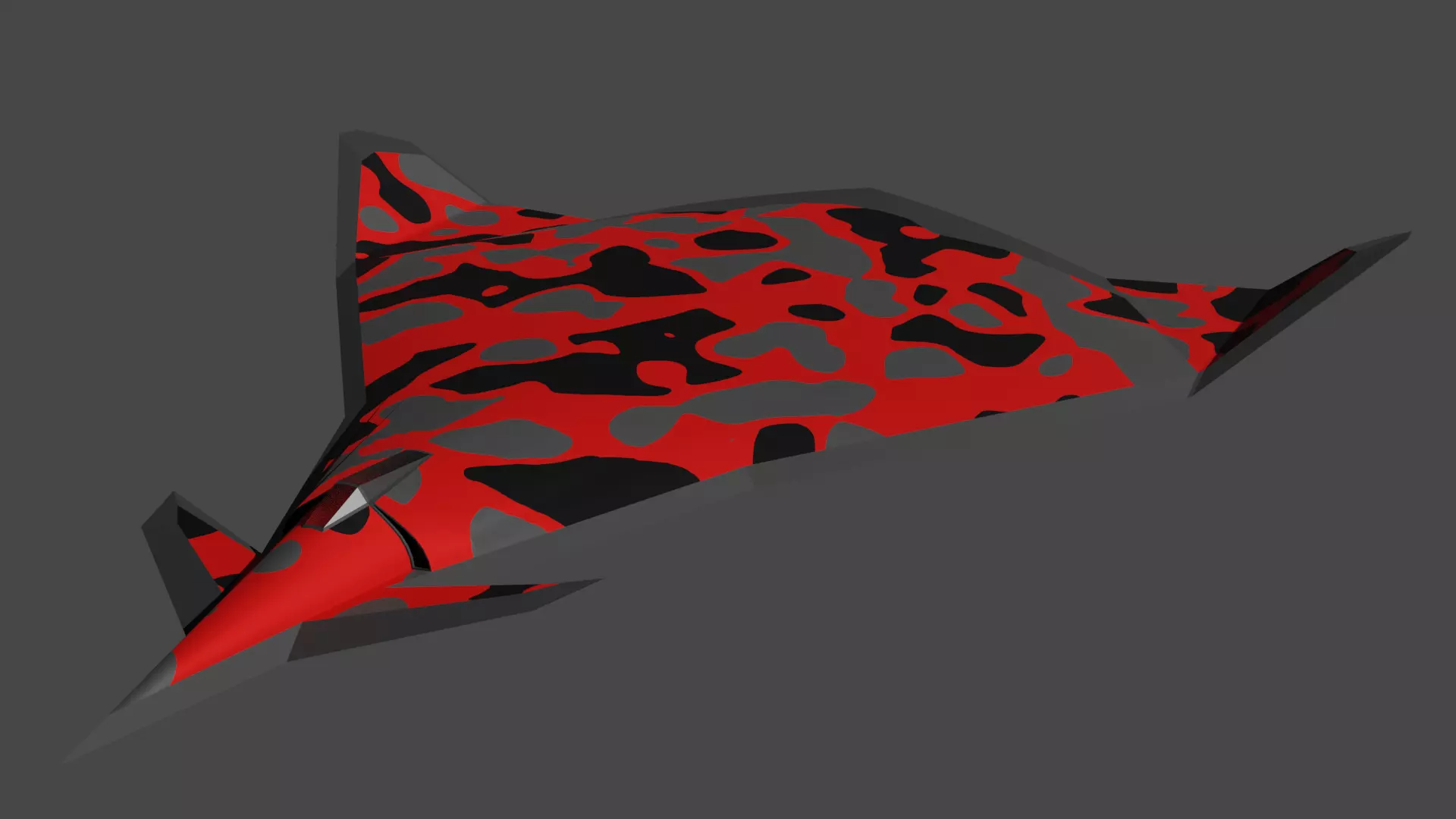 XS-83 Custom Space Fighter Free 3D model