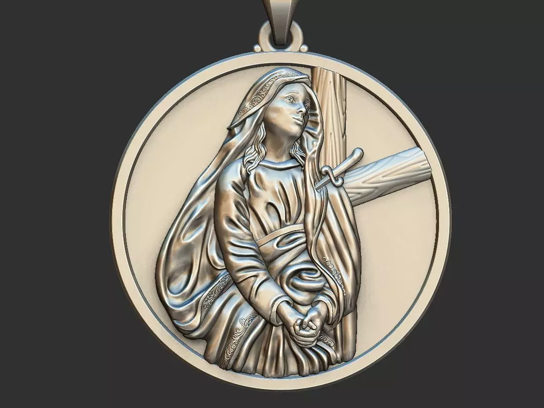 Our Lady Of Sorrows - Nossa Senhora das Dores 3D print model