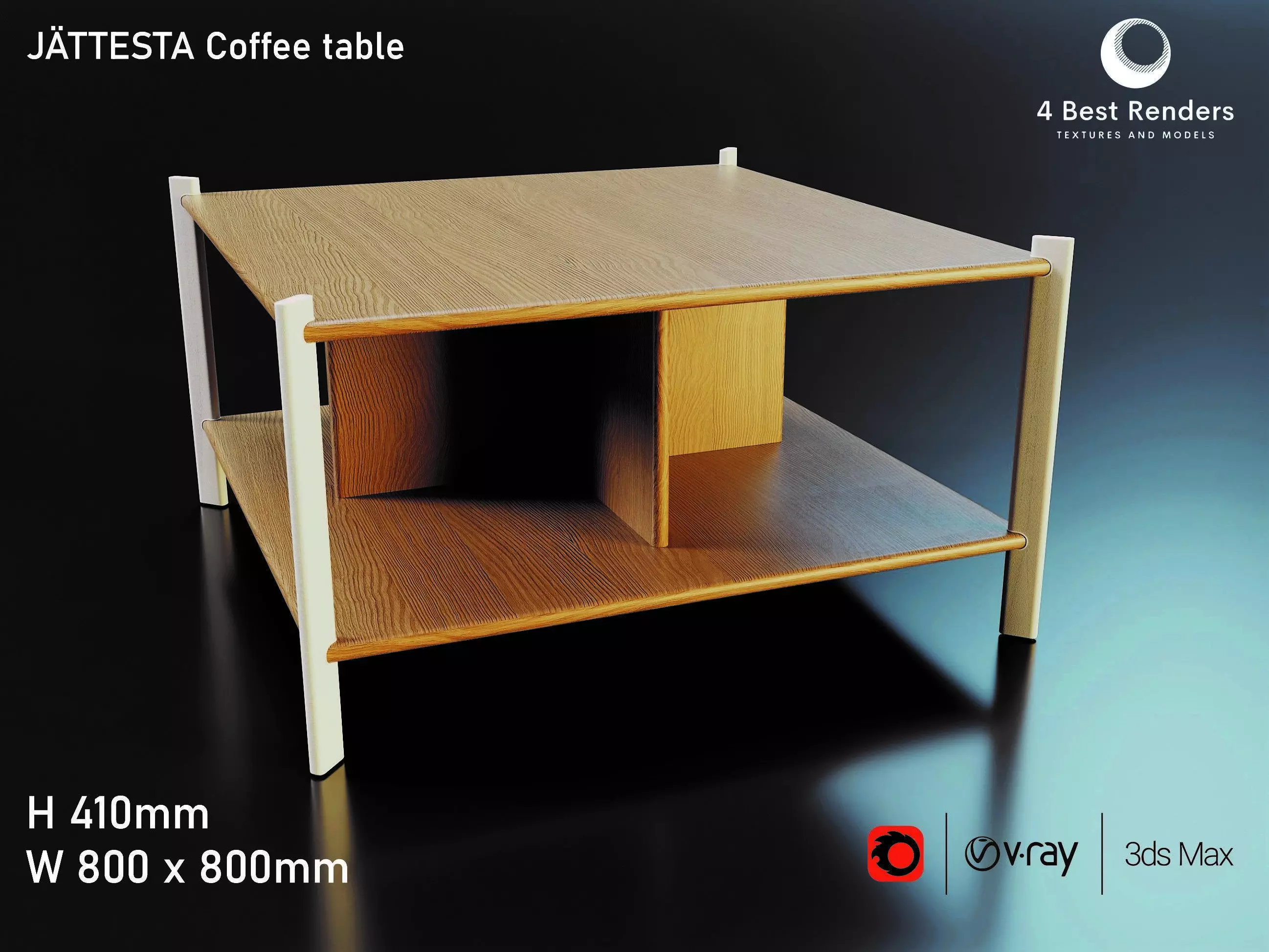JATTESTA Coffee table 3D model_0