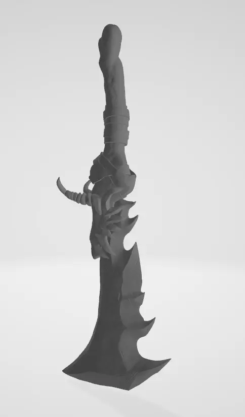 Beast Monarch Daggers Solo Leveling 3D print model_0