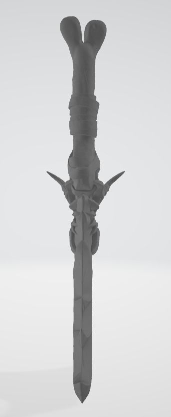 Beast Monarch Daggers Solo Leveling 3D print model_2
