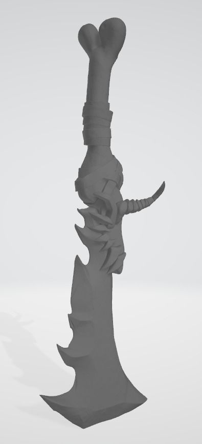 Beast Monarch Daggers Solo Leveling 3D print model_3