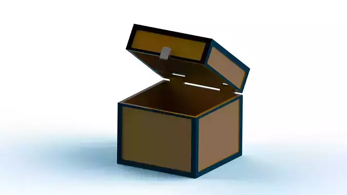 Minecraft Chest 3D print model