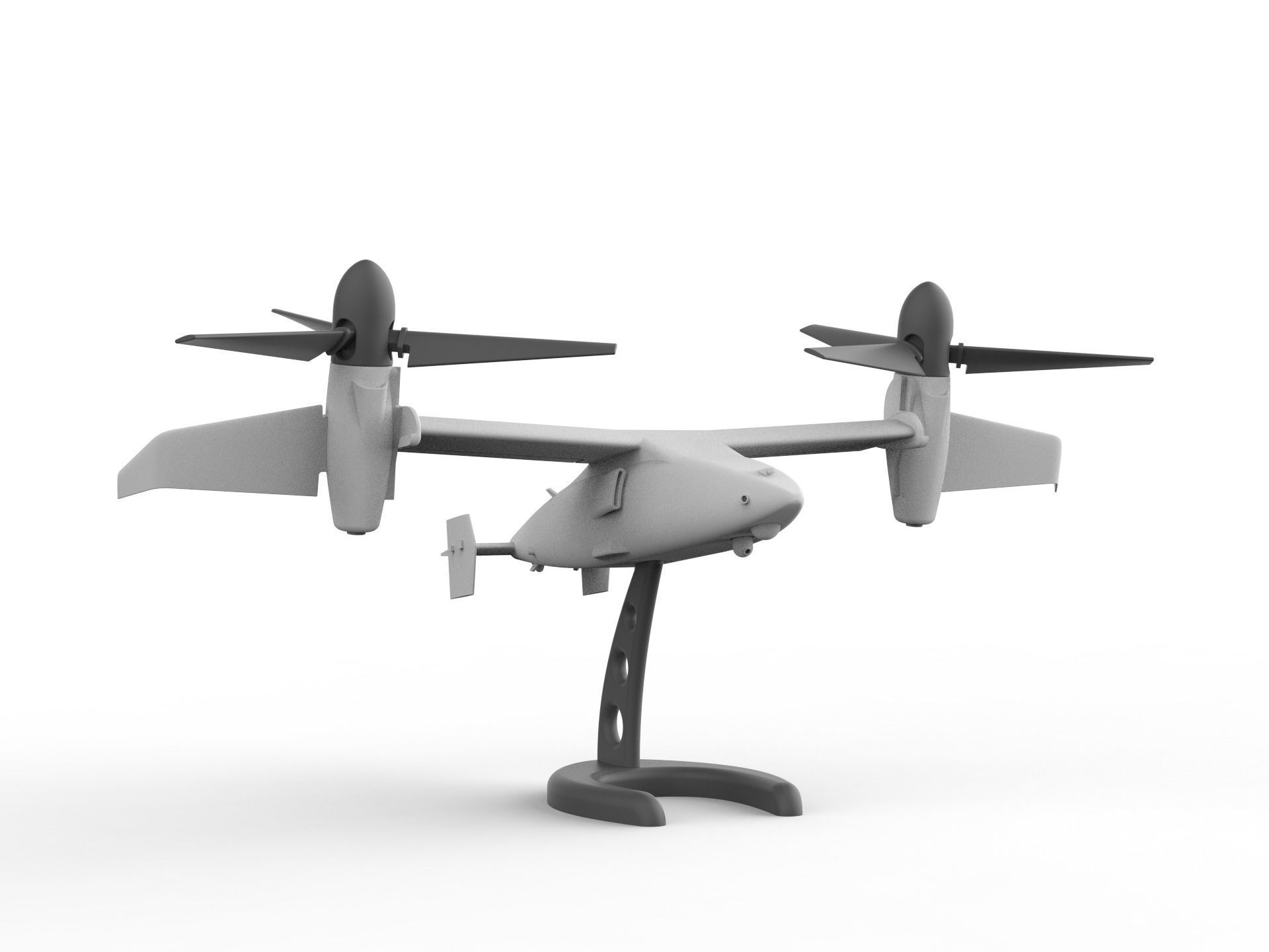 Bell 247 Vigilant 3D print model_1