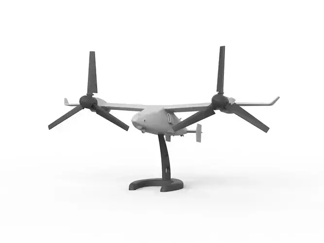Bell 247 Vigilant 3D print model