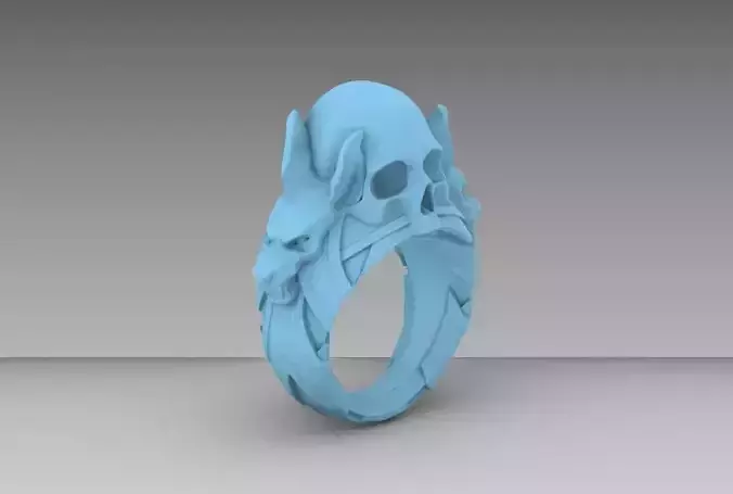 Skull ring 