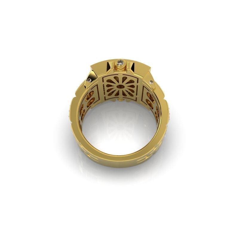 WATCH RING - JEWELRY 3D - AN-612 3D print model_6